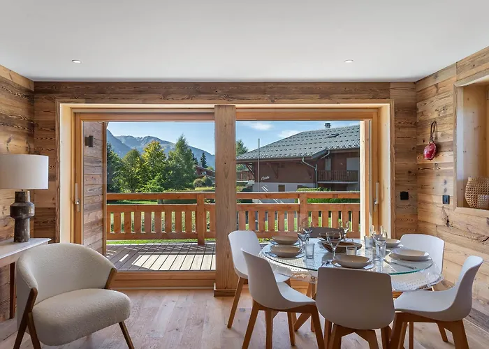 Lumineux De 100 M² Avec Balcon, Proche Centre Megeve, 4 Adultes Et 2 Enfants - Fr-1-569-87 Lejlighed