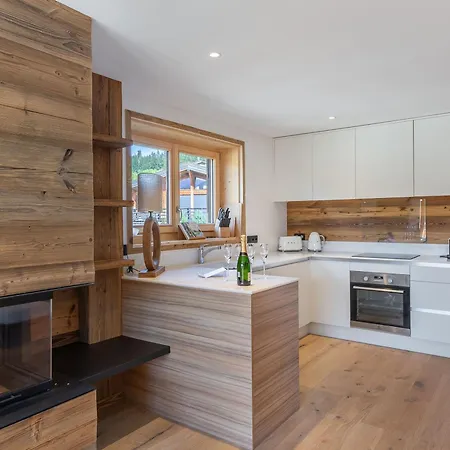 Lumineux De 100 M² Avec Balcon, Proche Centre Megeve, 4 Adultes Et 2 Enfants - Fr-1-569-87 מגב