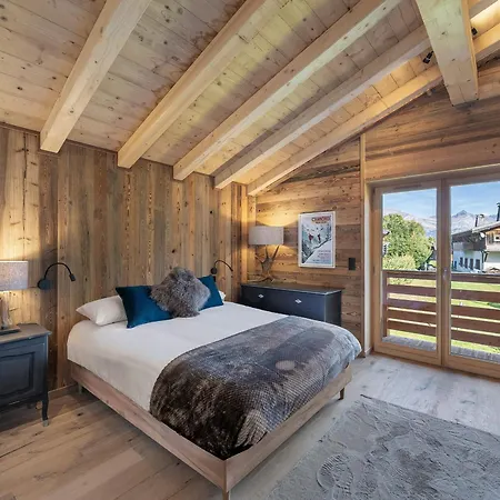 Lumineux De 100 M² Avec Balcon, Proche Centre Megeve, 4 Adultes Et 2 Enfants - Fr-1-569-87 מגב