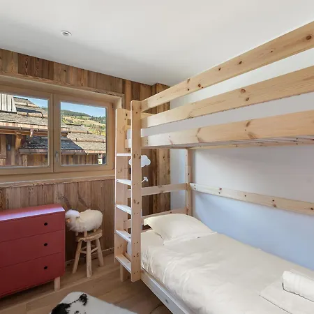 דירה Lumineux De 100 M² Avec Balcon, Proche Centre Megeve, 4 Adultes Et 2 Enfants - Fr-1-569-87 מגב