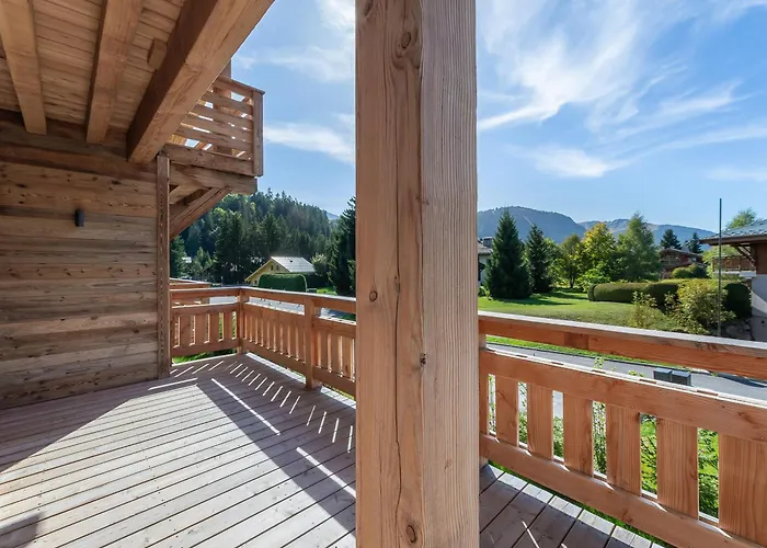 Lumineux De 100 M² Avec Balcon, Proche Centre Megeve, 4 Adultes Et 2 Enfants - Fr-1-569-87 * Megève